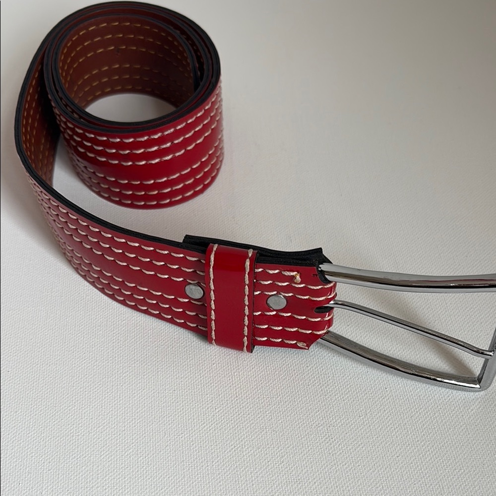 Vera Red Patent 2” Belt Medium